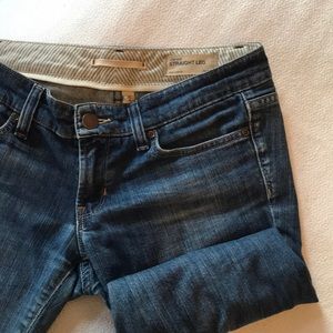 GAP Low Rise Straight Leg Jeans
